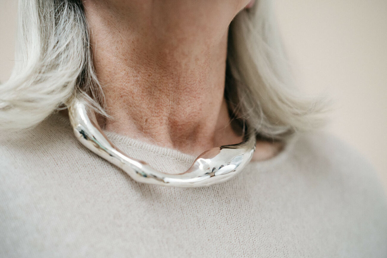 Aqua necklace 2