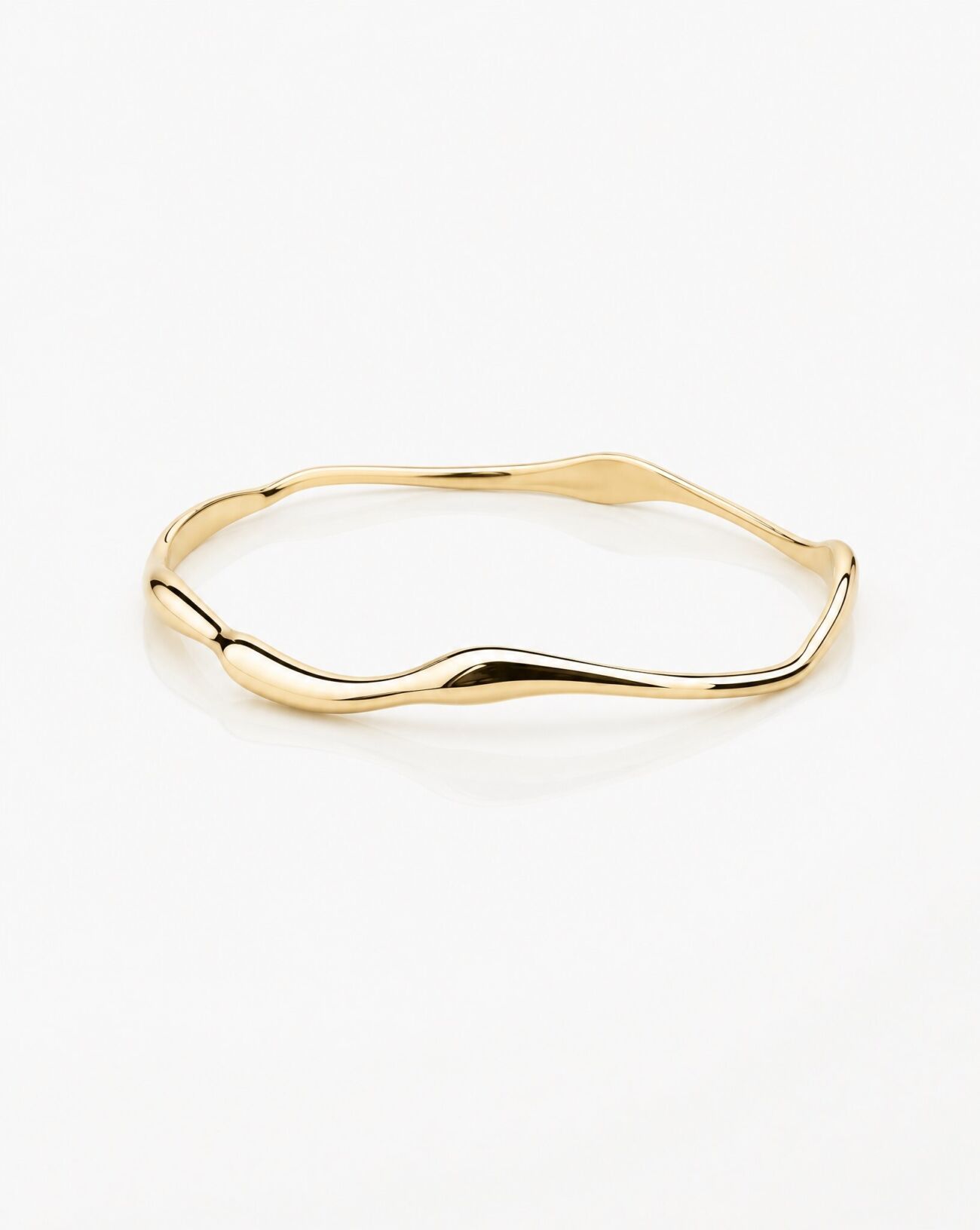 Elisa lee liquid round aqua armband