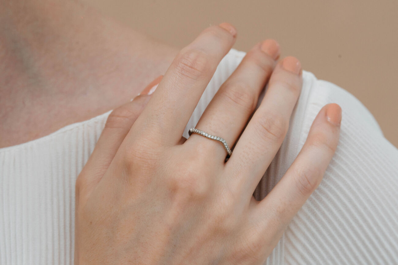 elisa lee arc lux ring diamant 18K goud