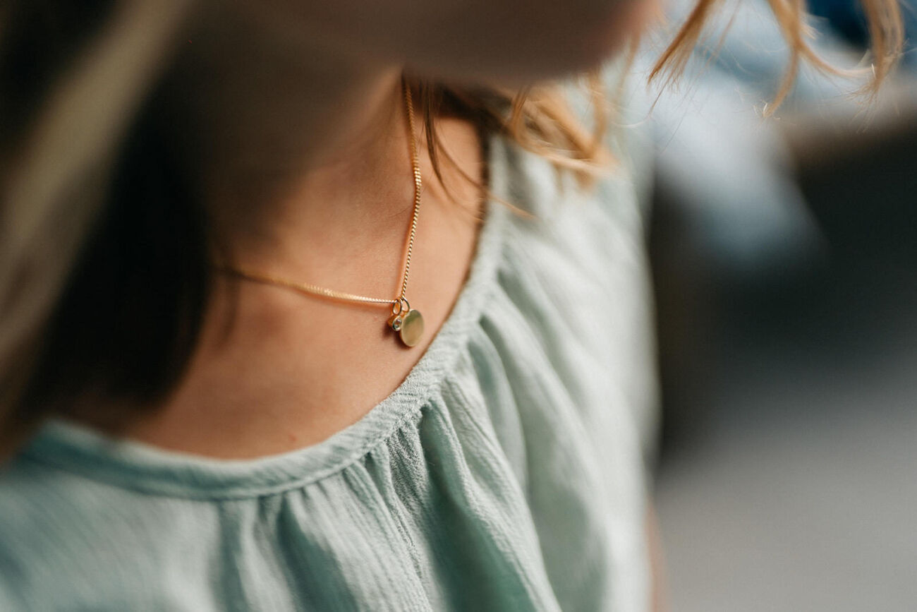 elisa lee mini nest birthstone for the little ones - aquamarijn