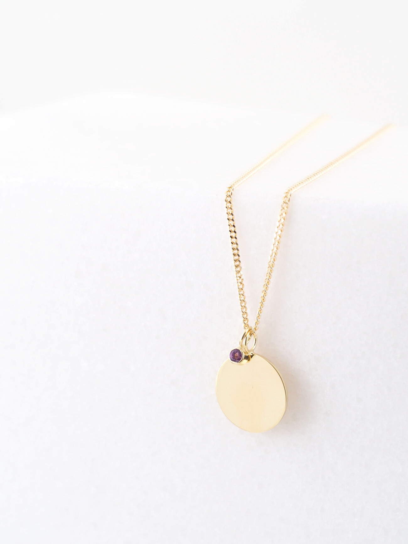 Elisalee birthstone nest amethist