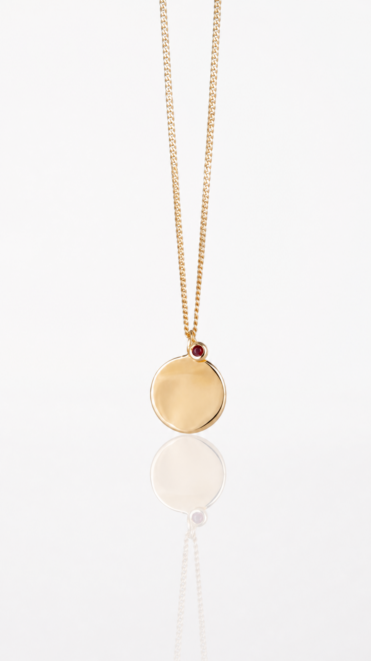 Elisalee halssnoer nest birthstone granaat 2