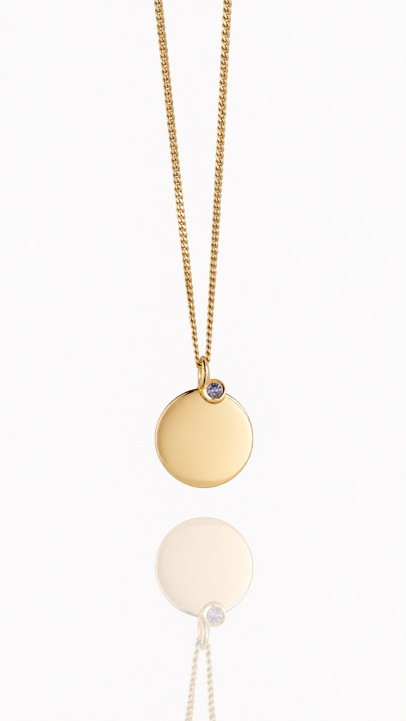 Elisalee halssnoer nest birthstone tanzaniet 1
