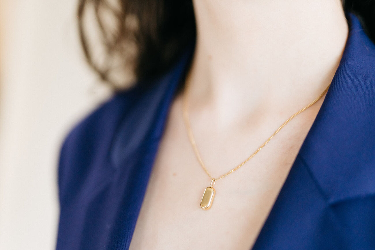 elisa lee blow halssnoer 18K goud
