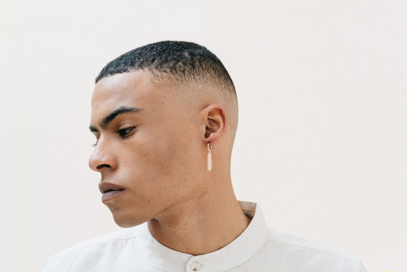 Shelter earrings 2 bewerkt