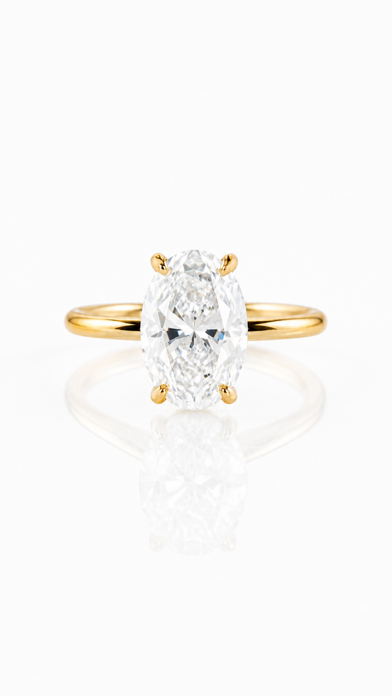 Elisalee lux hidden halo ring