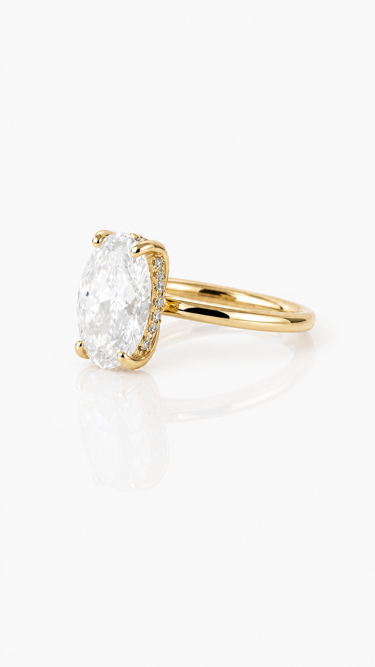 Elisalee lux hidden halo ring1