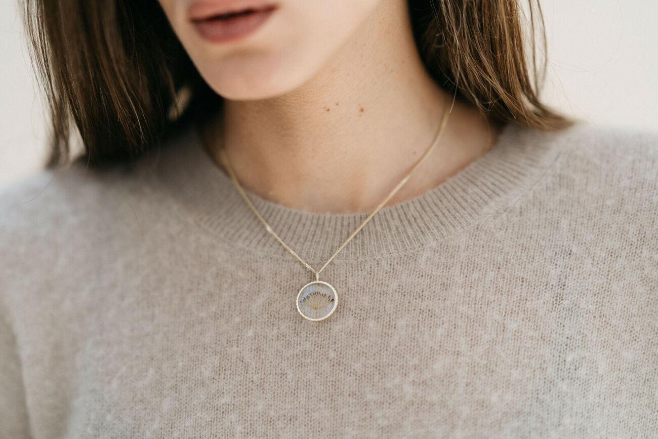elisa lee everlasting halssnoer 18K goud