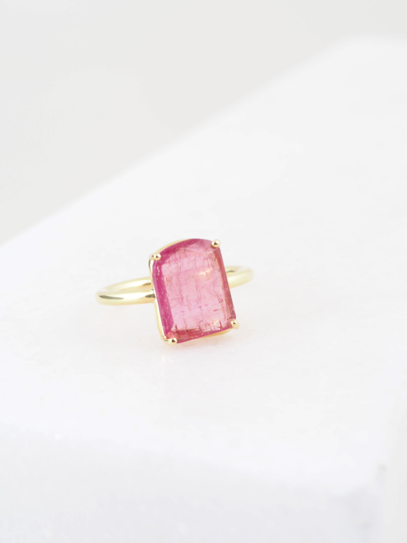 Elisalee lux limited roze groene ring zonder halo