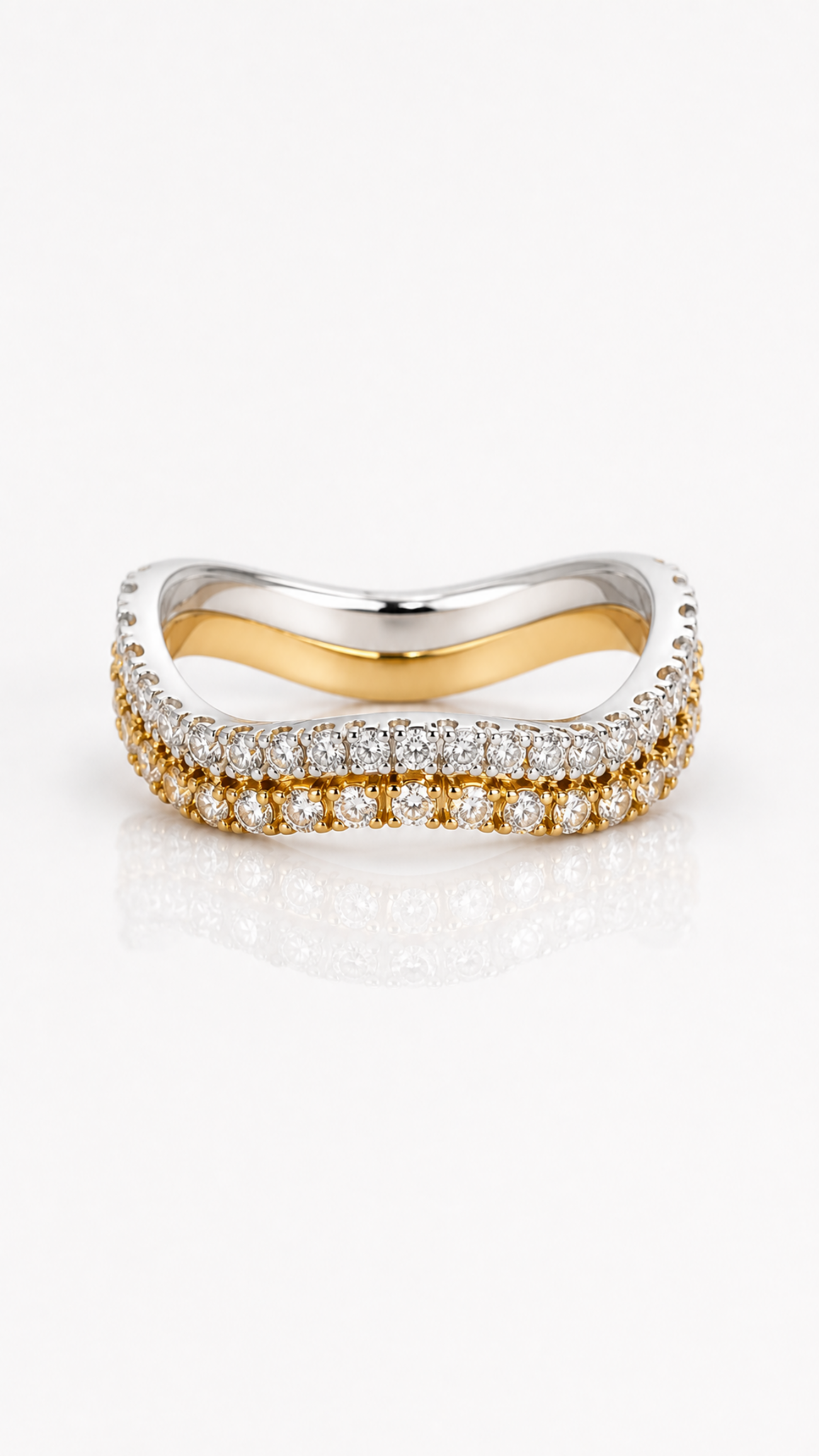 Elisa lee lux fluid flux milkyway ring