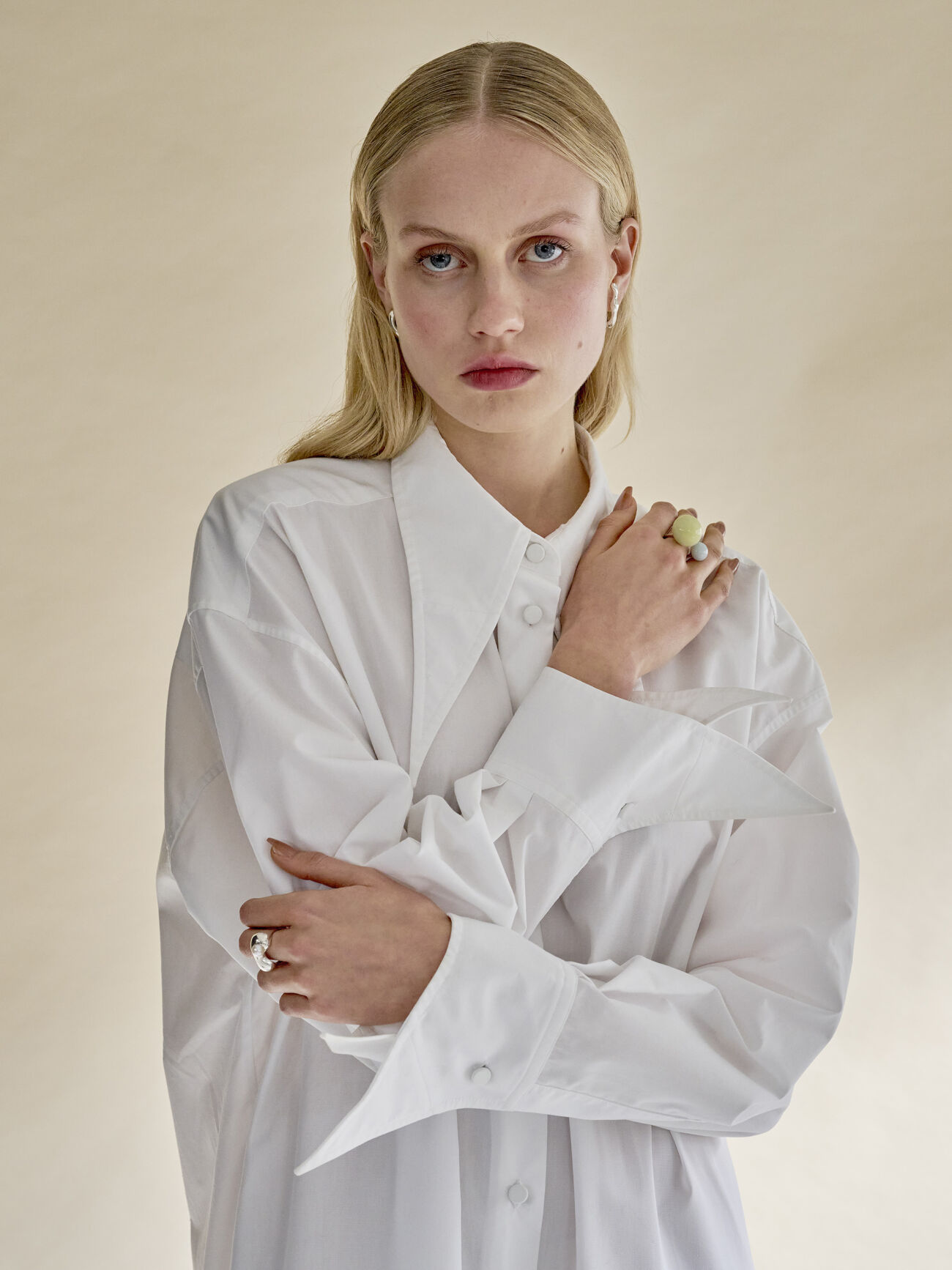Elisa lee fluid flux pearl ring 8