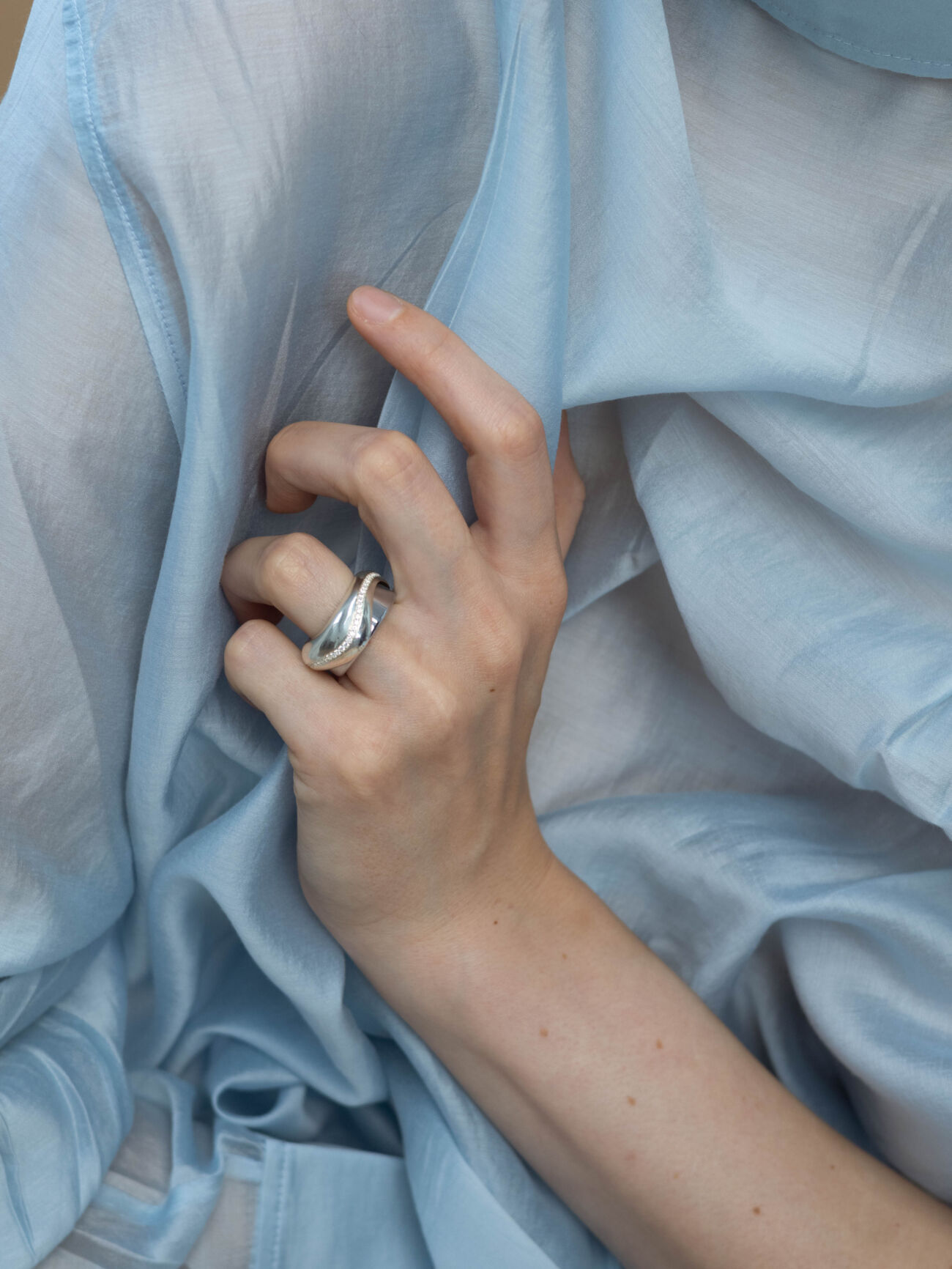 Elisa lee smart rings sleeves flux milkyway ring sleeve ring
