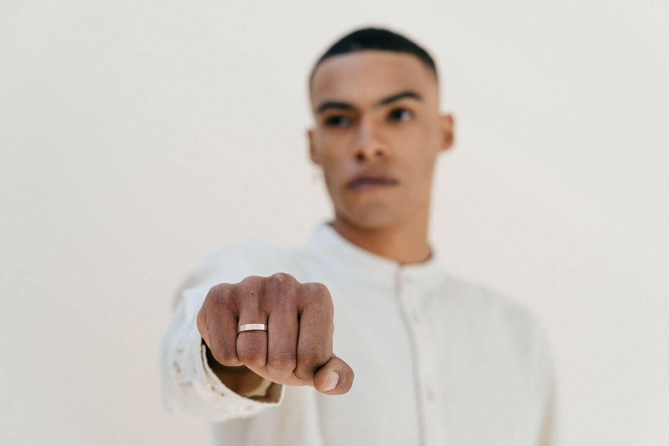 Plain weding ring