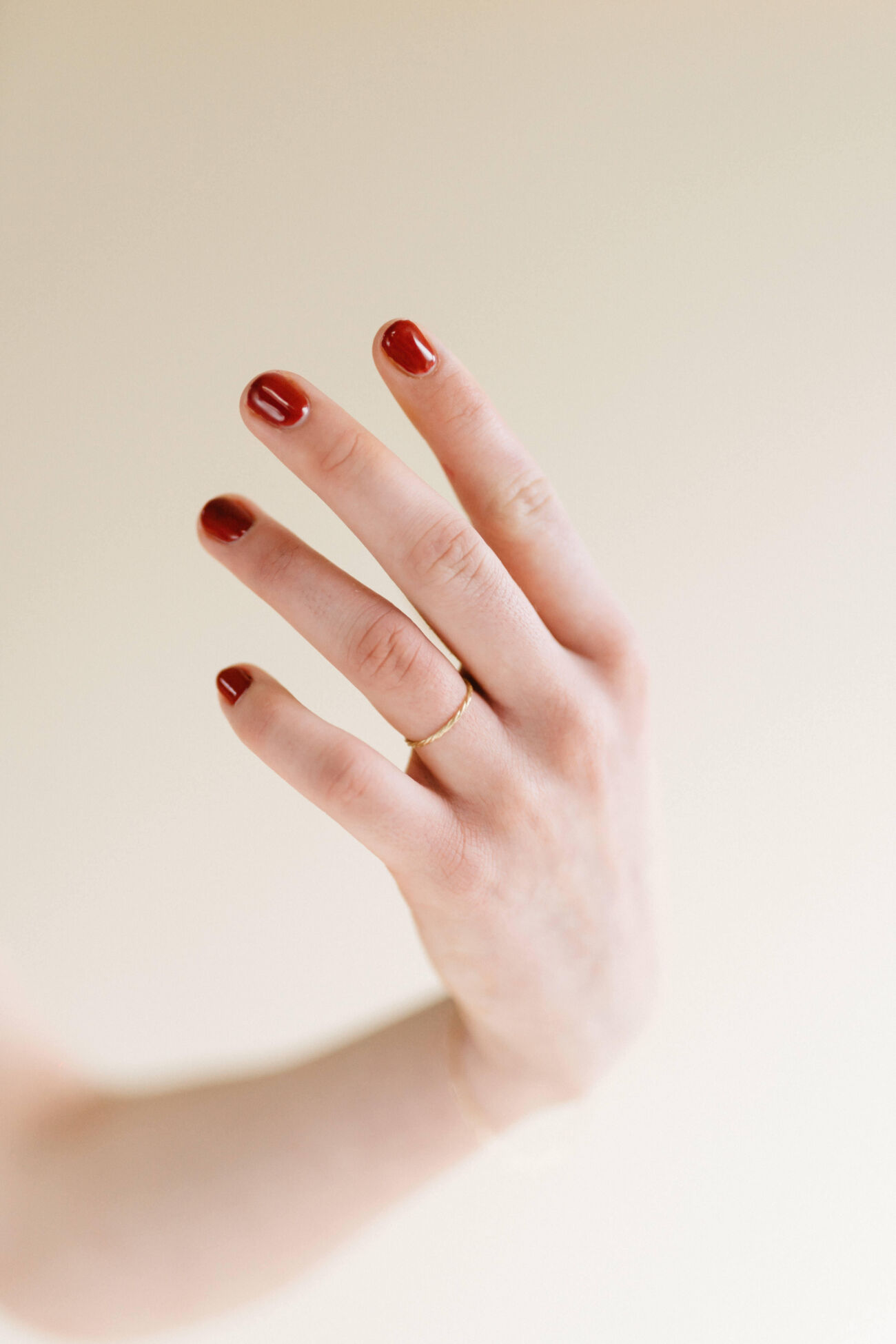 Elisa lee stapelring koord 18K goud
