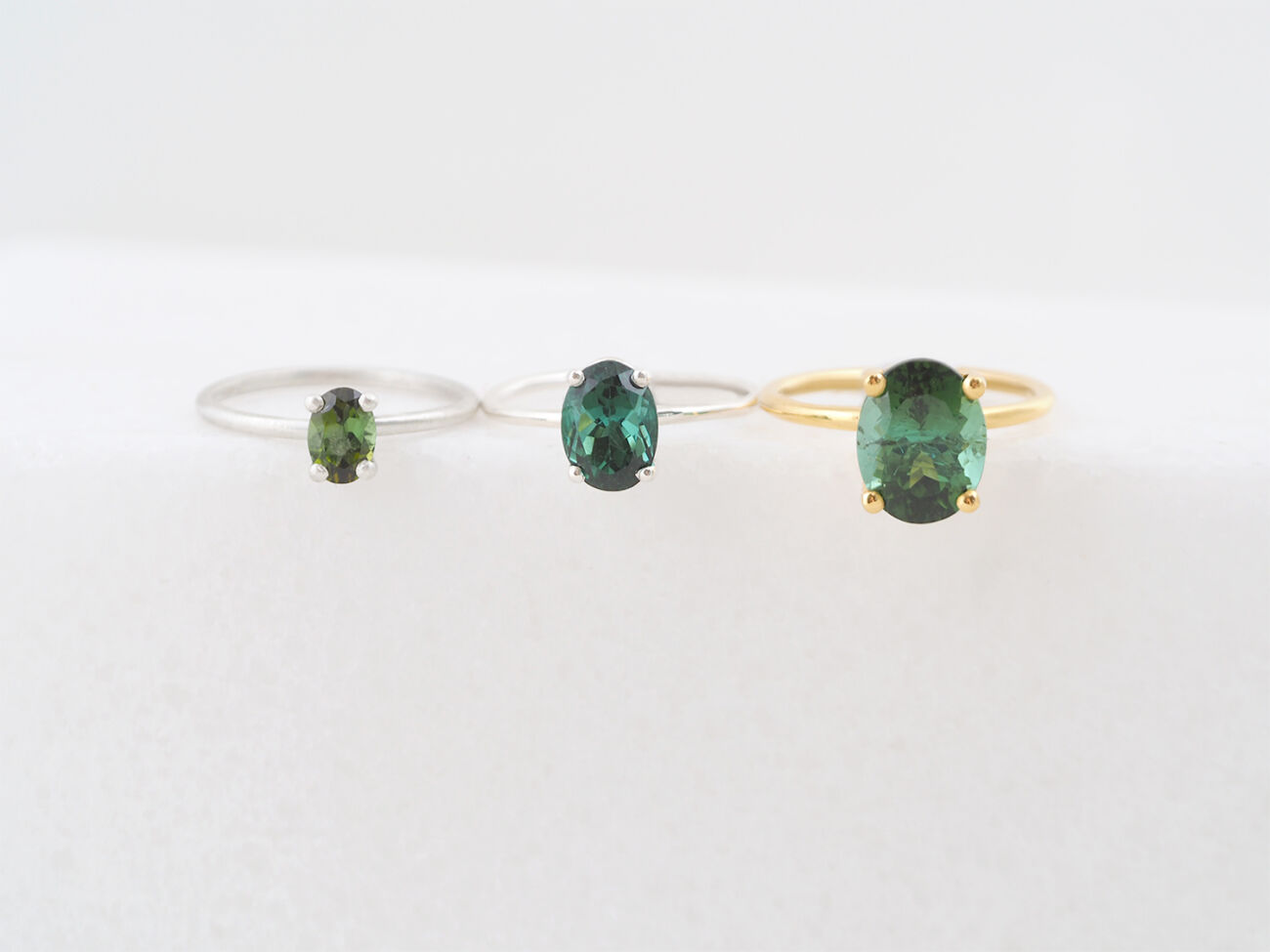 Oval lux toermalijn