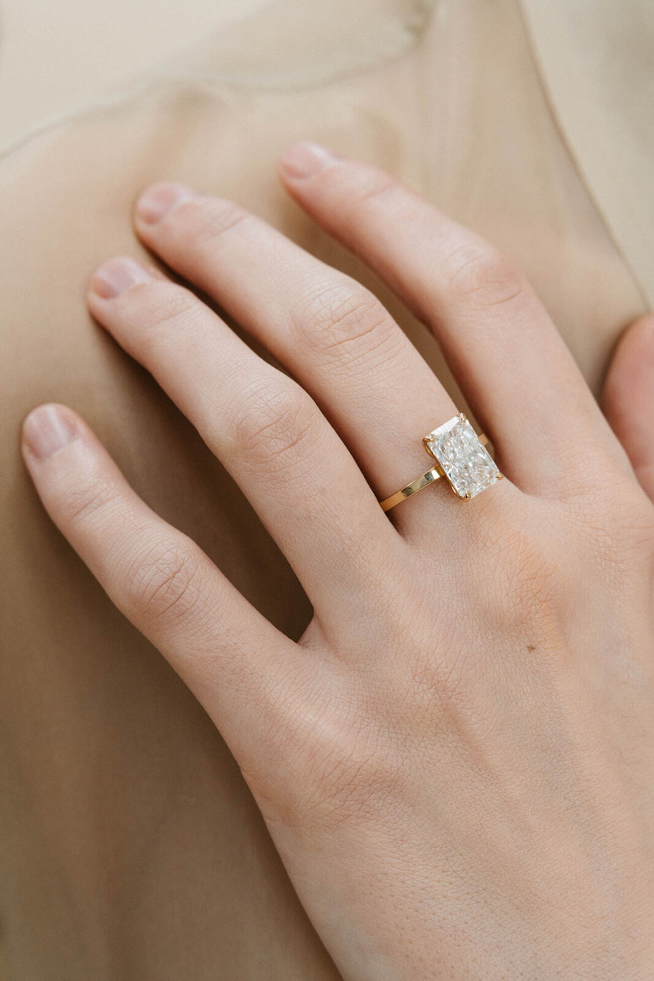 Elisa lee ringen radiant cut labo diamond ring 6