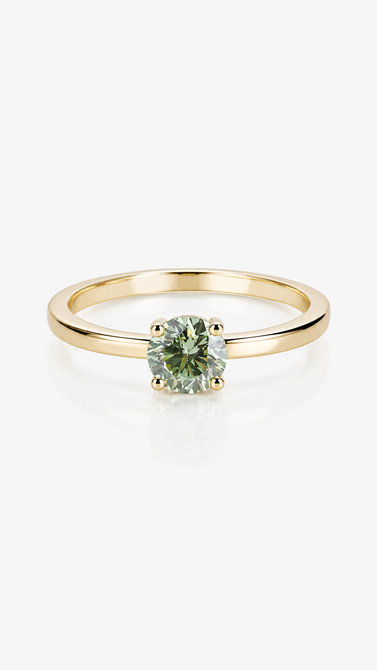 Elisa lee lux solitair slim ring