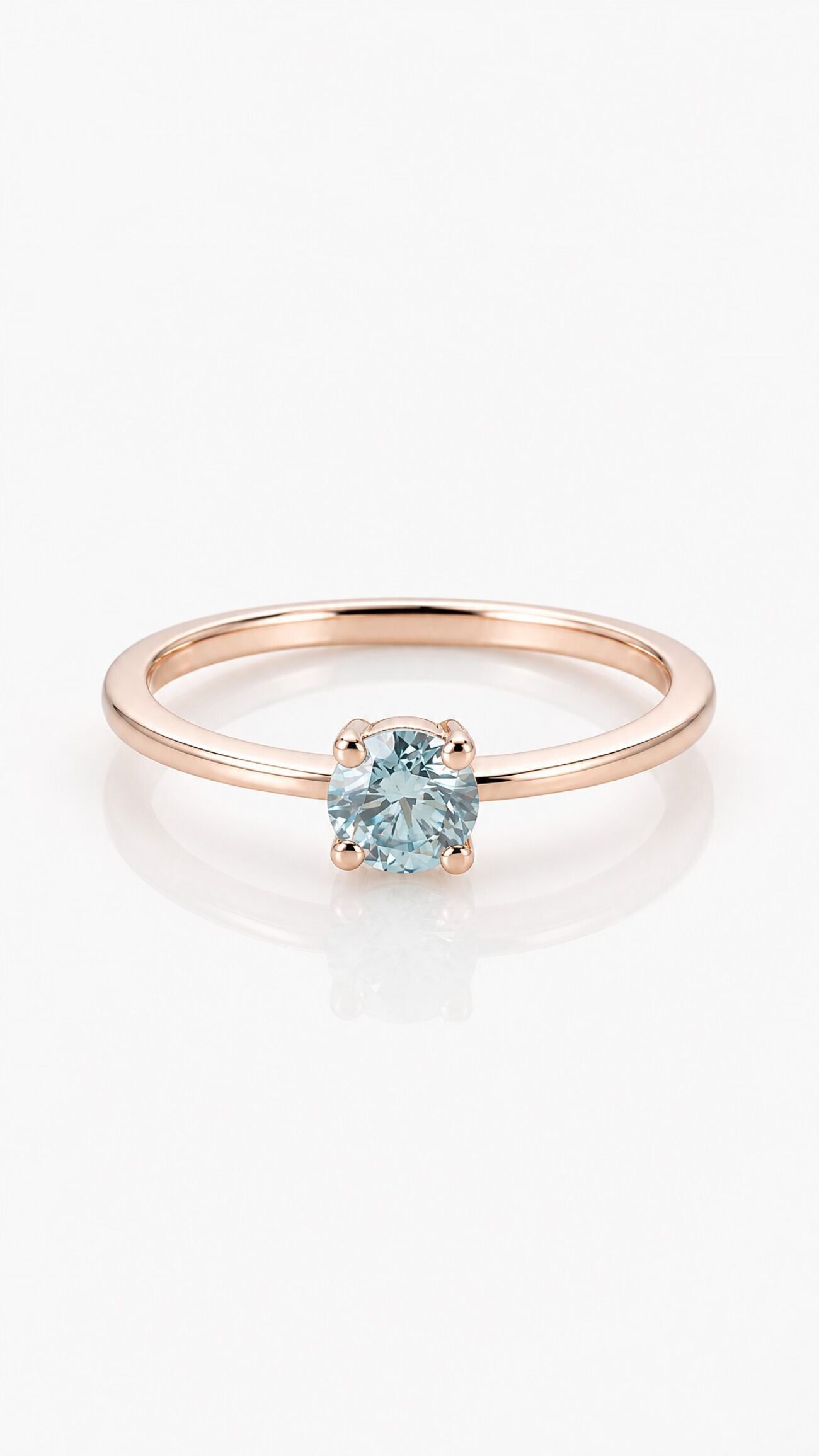 Elisa lee lux solitair slim lux ring