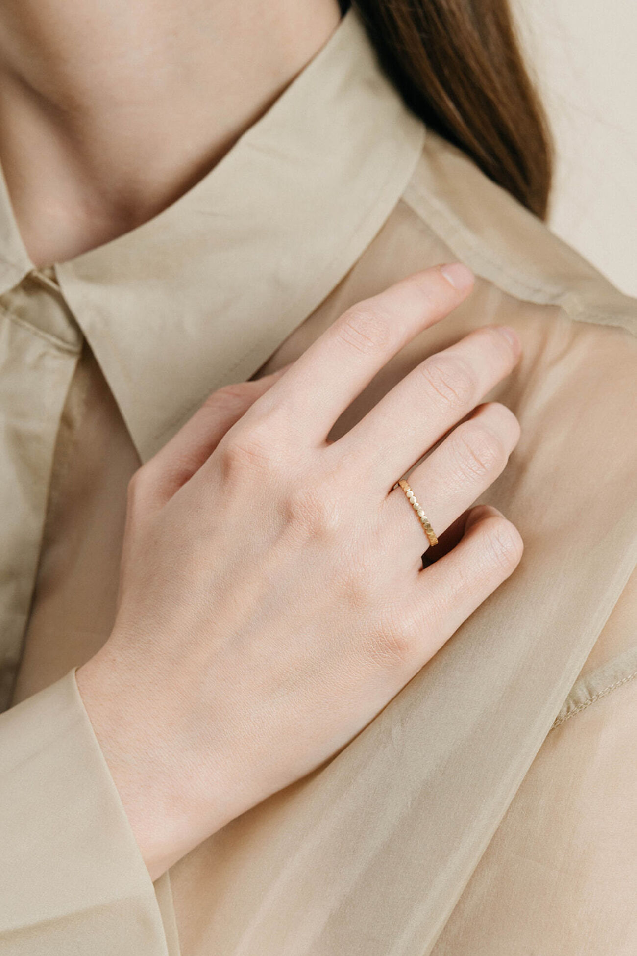 Elisa lee stacking ring schijfjesring