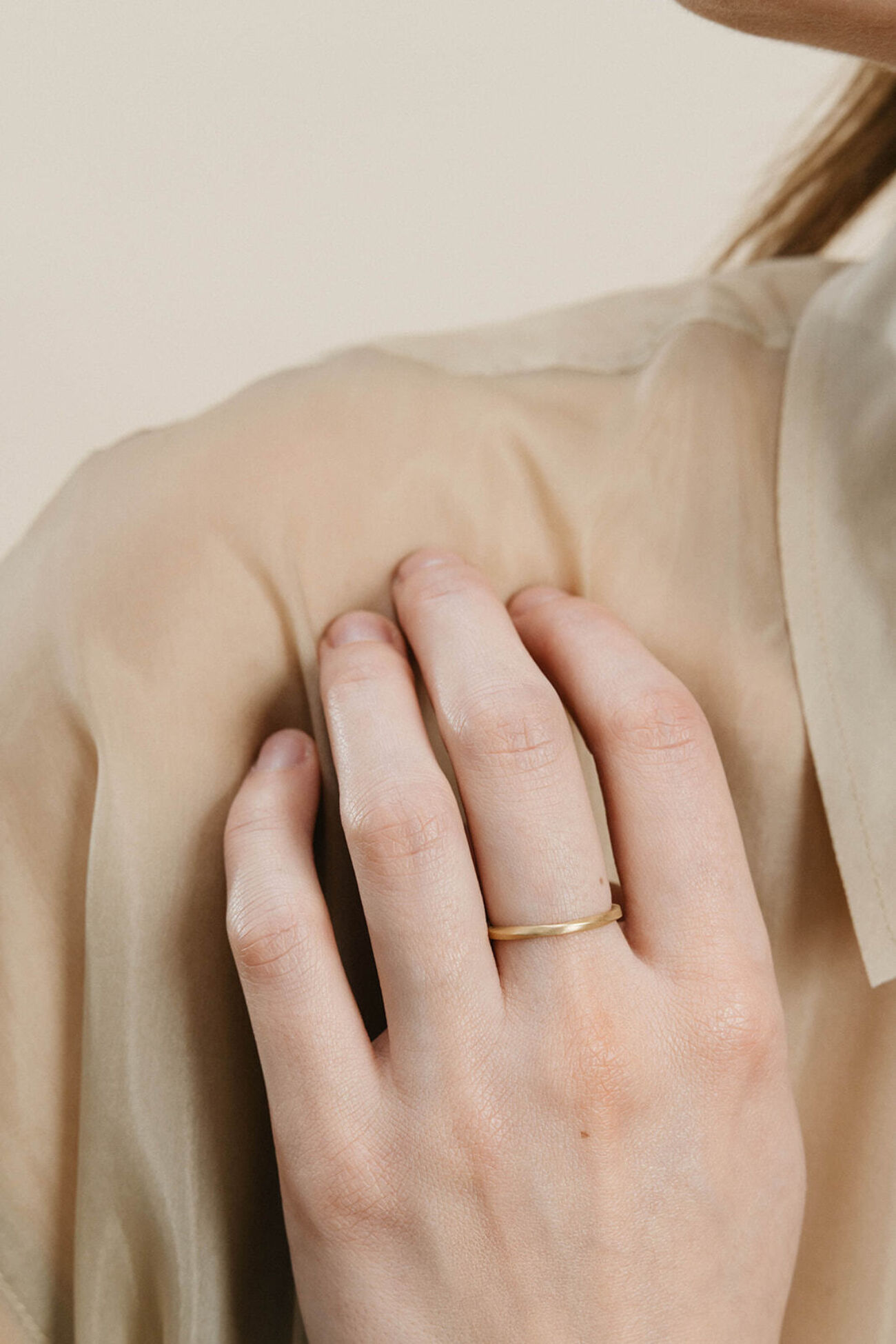 Elisa lee stacking ring twist ring 1