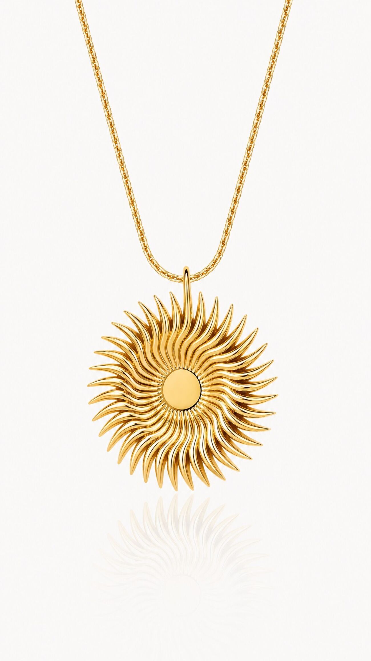 Elisa Lee talisman the sun XL halssnoer