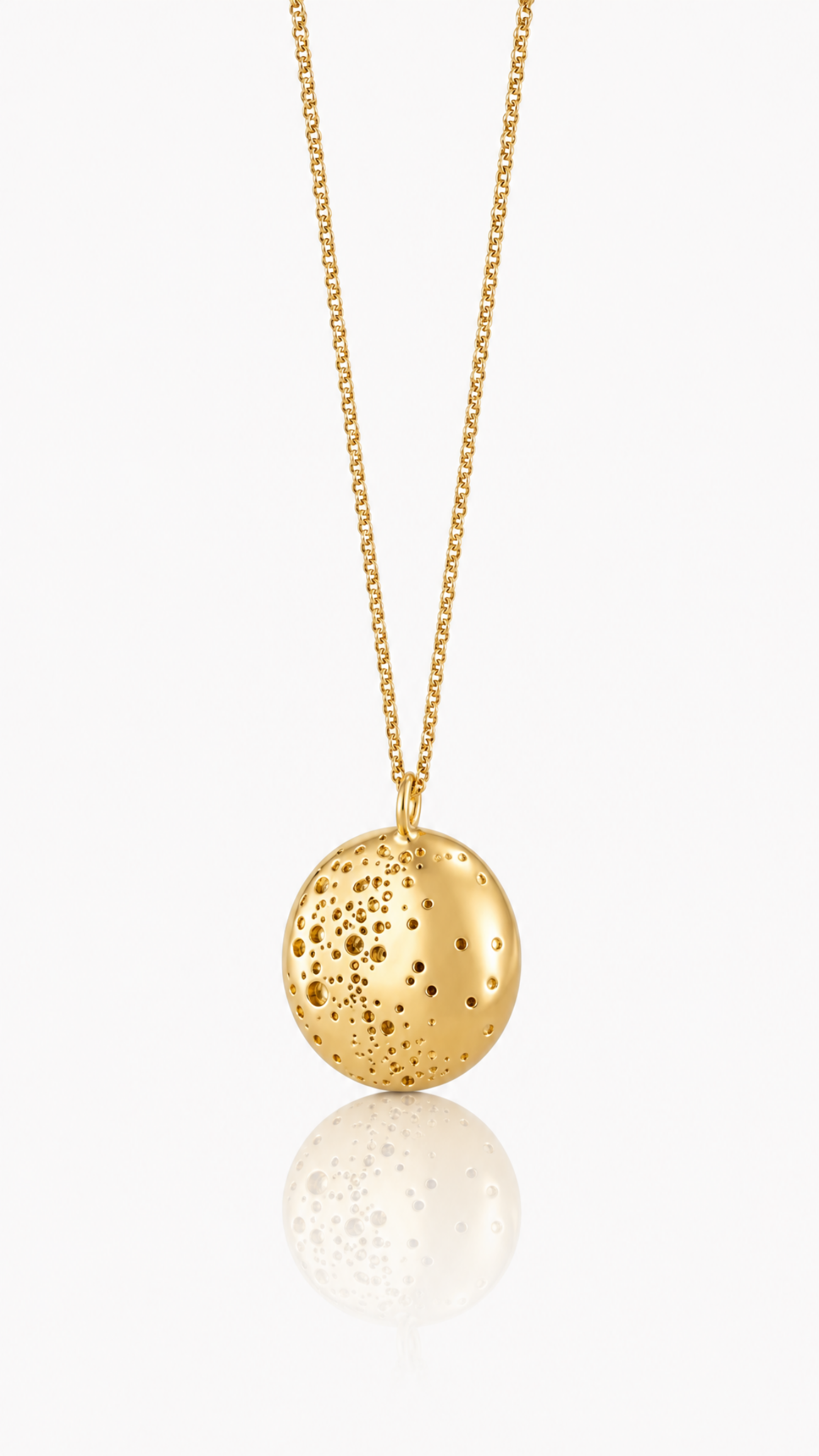 Elisa lee talisman moon necklace