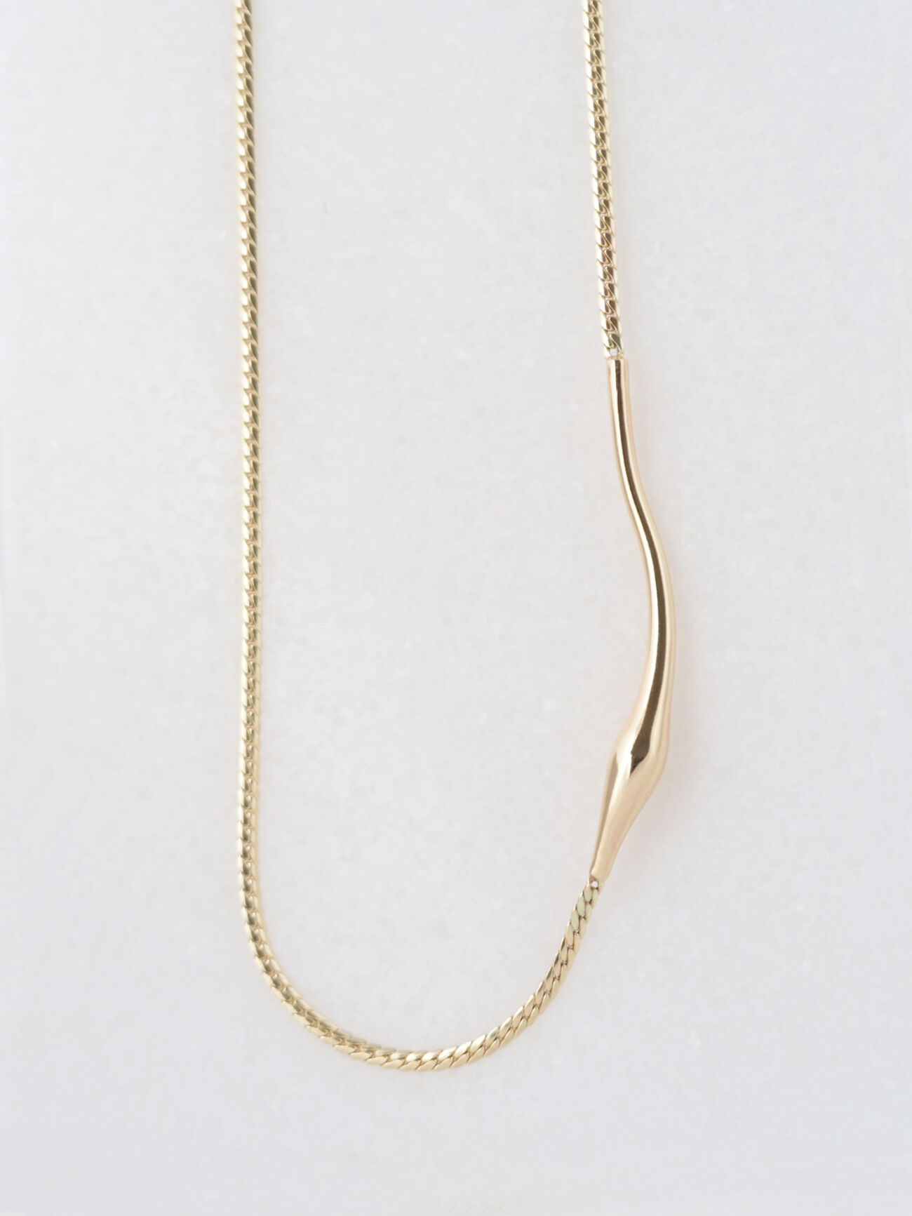 Fluidwavesmallnecklace